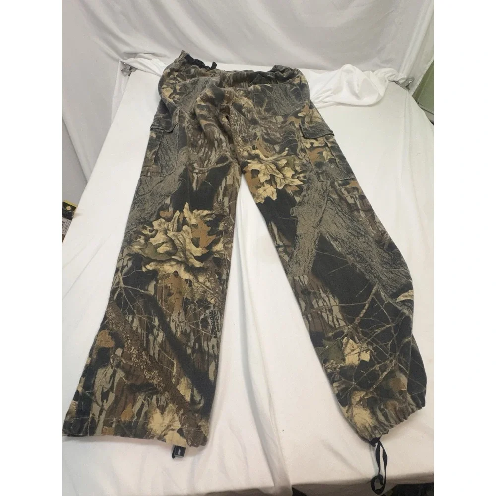Vintage Remington Camouflage Cargo Pants Real Tree Men's Xxl Adjustable Belt 2xl